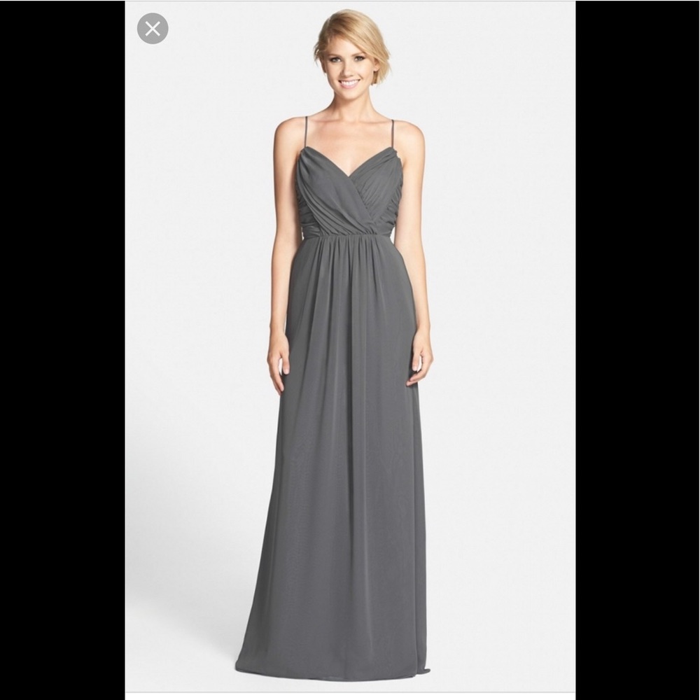 Jim Hjelm Occasions Chiffon A-line Dress